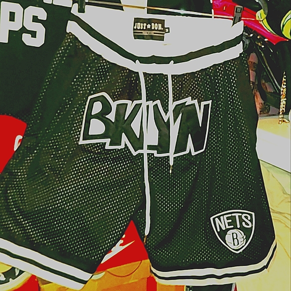 Brooklyn Nets ball shorts*